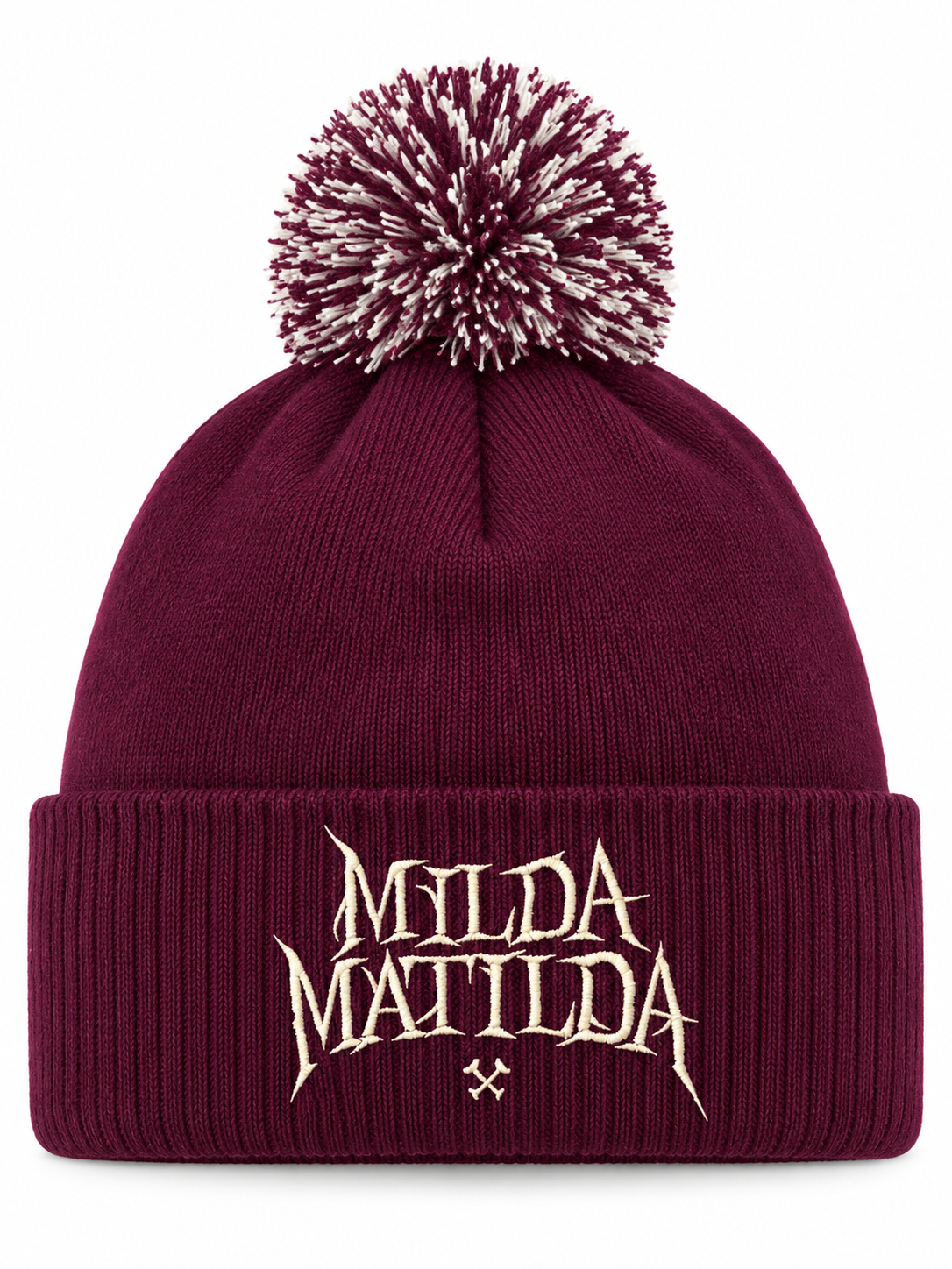 Detaljbilde av Milda Matilda på en person