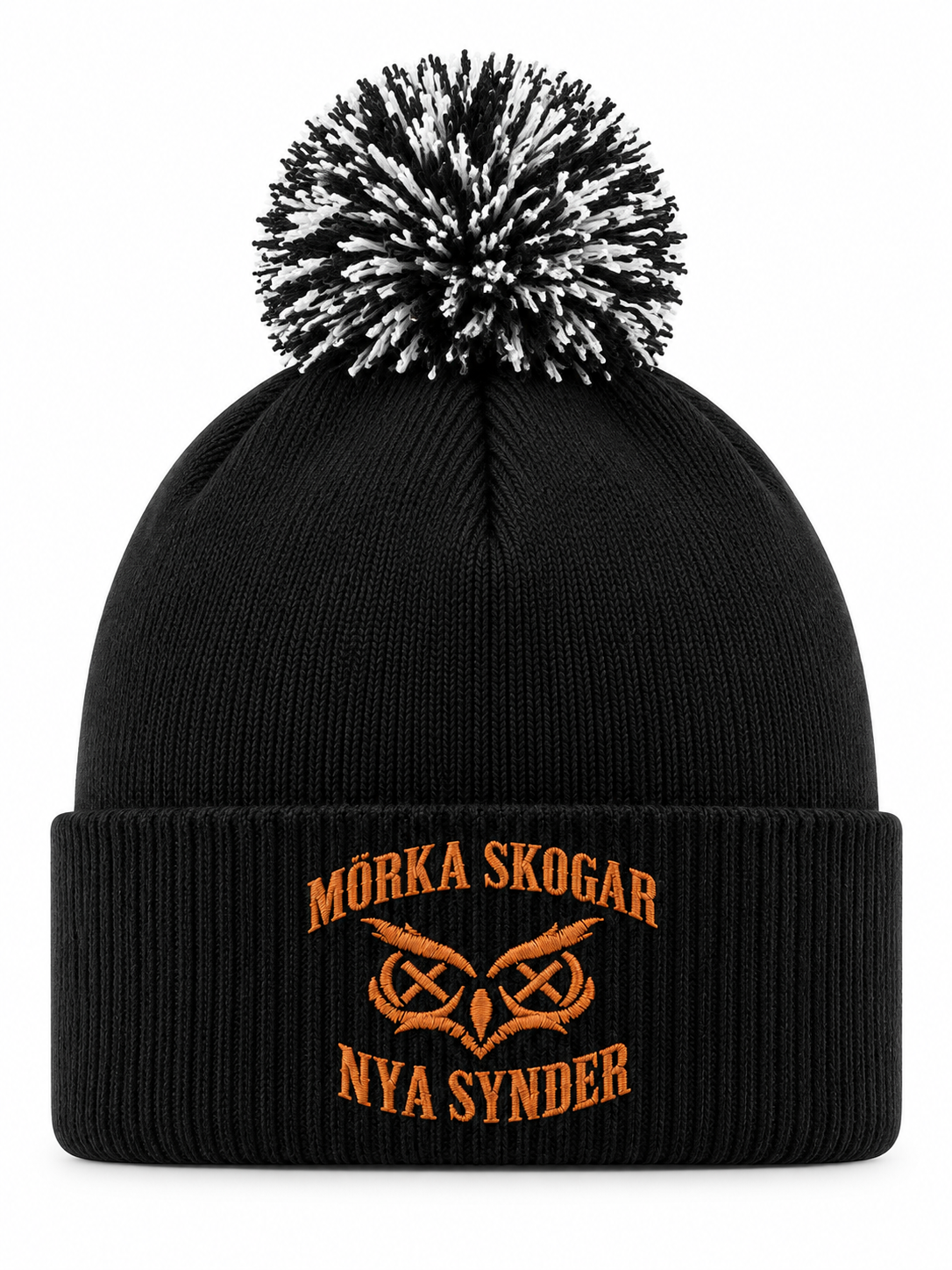 Detaljbilde av Mörka skogar, nya synder på en person