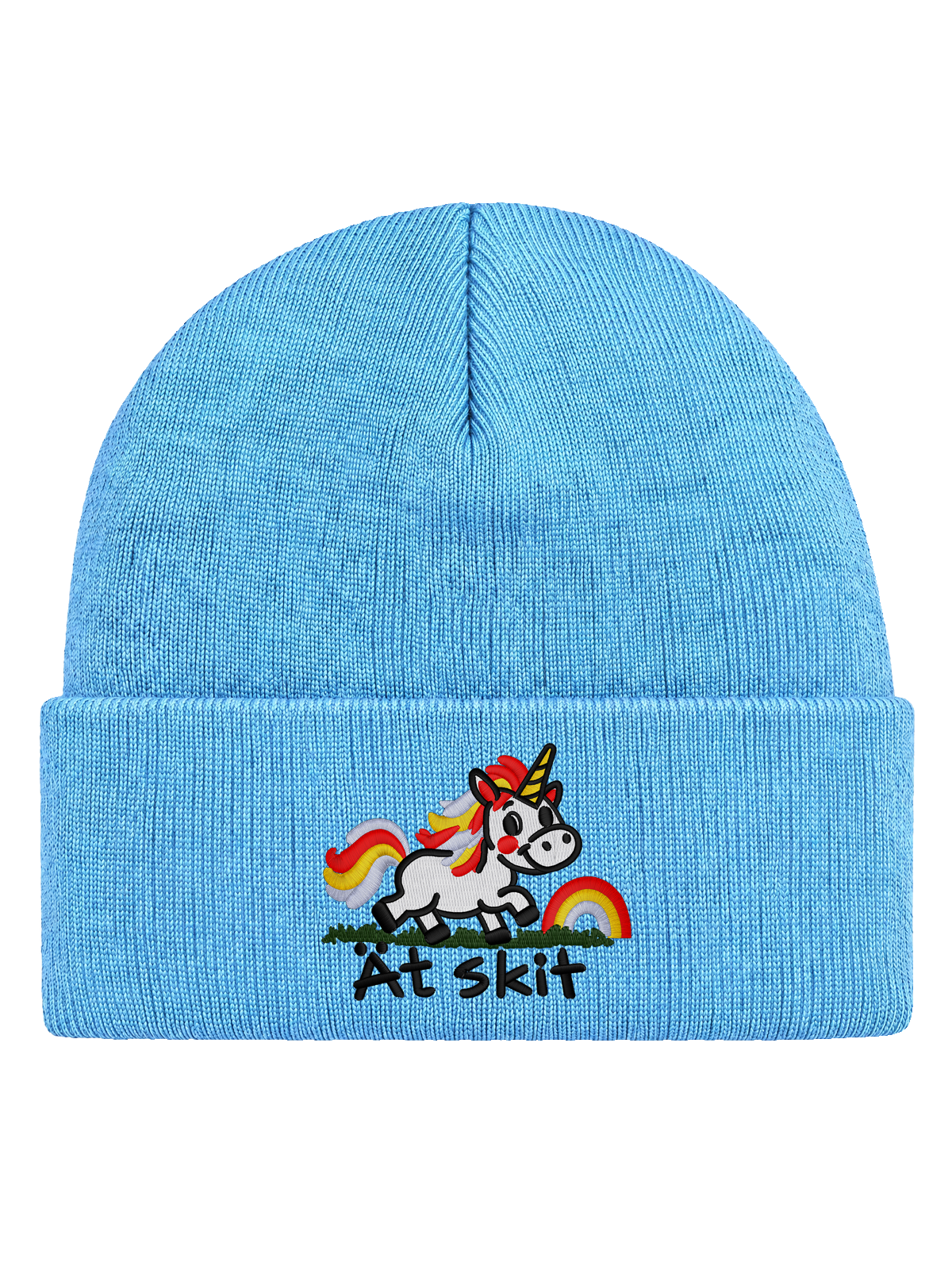 Ät skit – Hatitude Cuffed Beanie – Baby Blue – produktbild