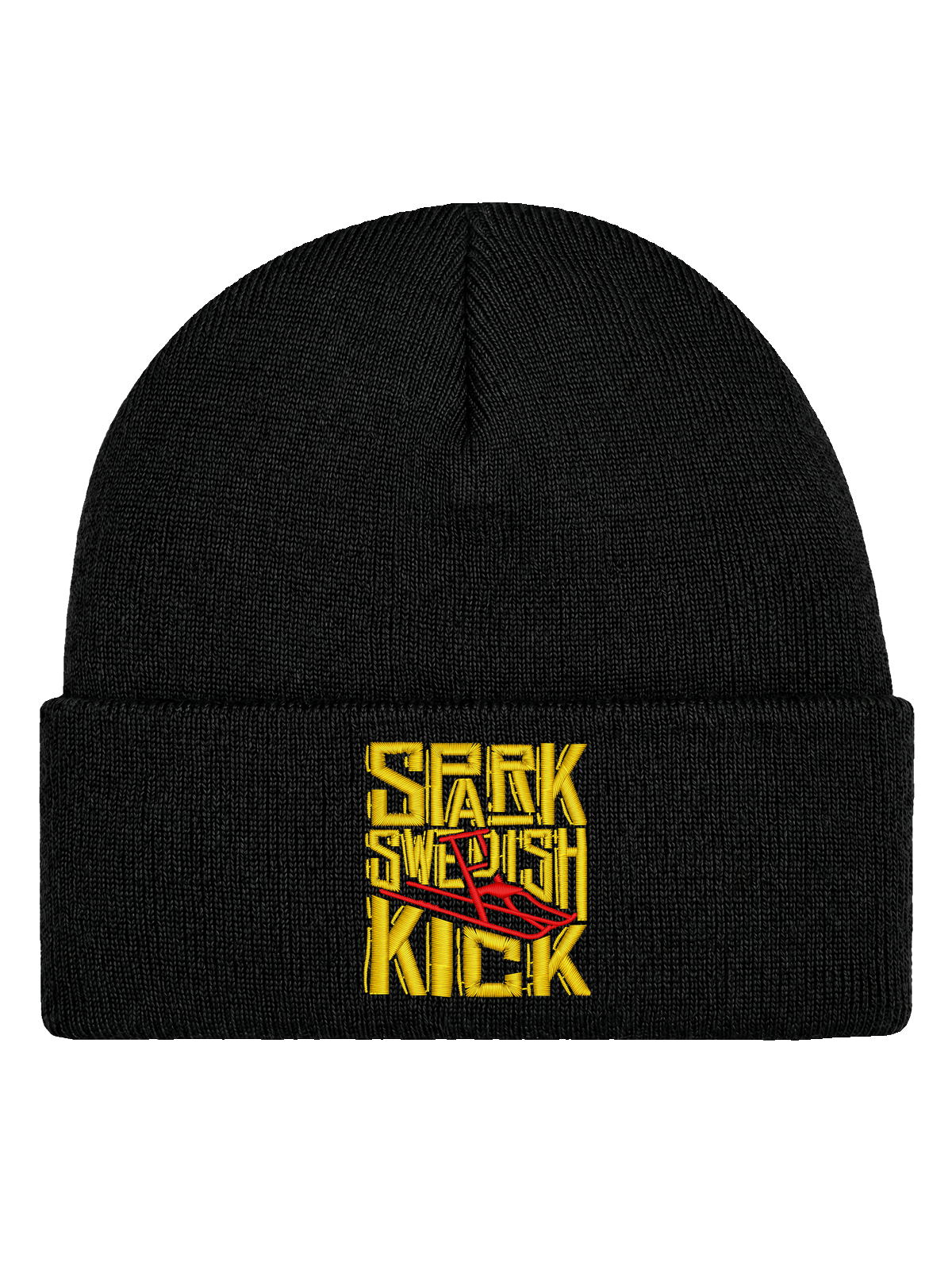Spark – Swedish Kick – Svart Hatitude Cuffed Beanie