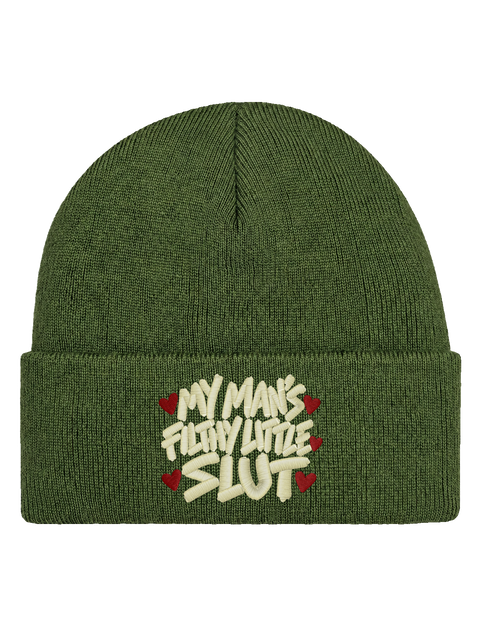 My Man’s Filthy Little Slut – Oliv Hatitude Cuffed Beanie