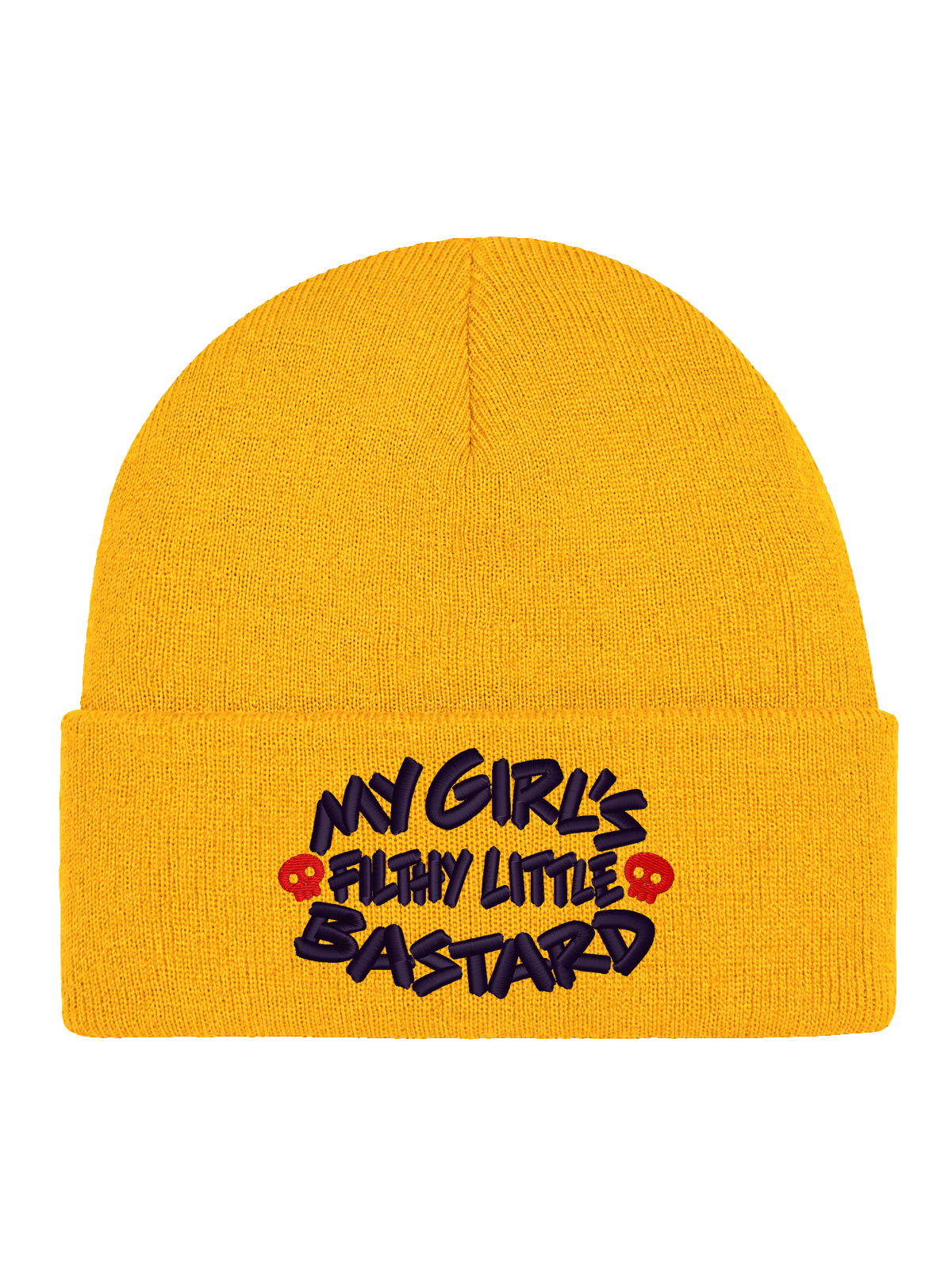 My Girl’s Filthy Little Bastard – Gul Hatitude Cuffed Beanie