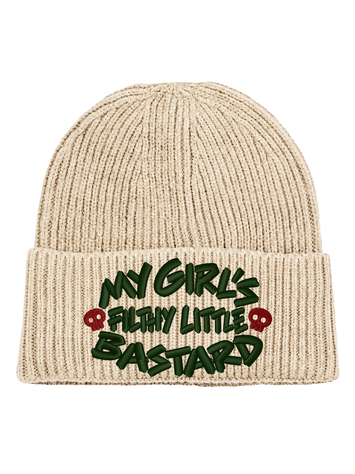 My Girl’s Filthy Little Bastard – Havre Hatitude Oversized Cuffed Beanie