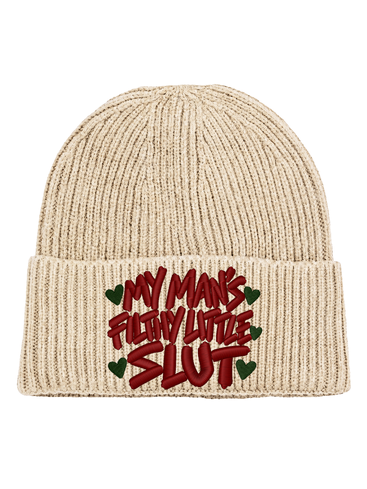 My Man’s Filthy Little Slut – Havre Hatitude Oversized Cuffed Beanie