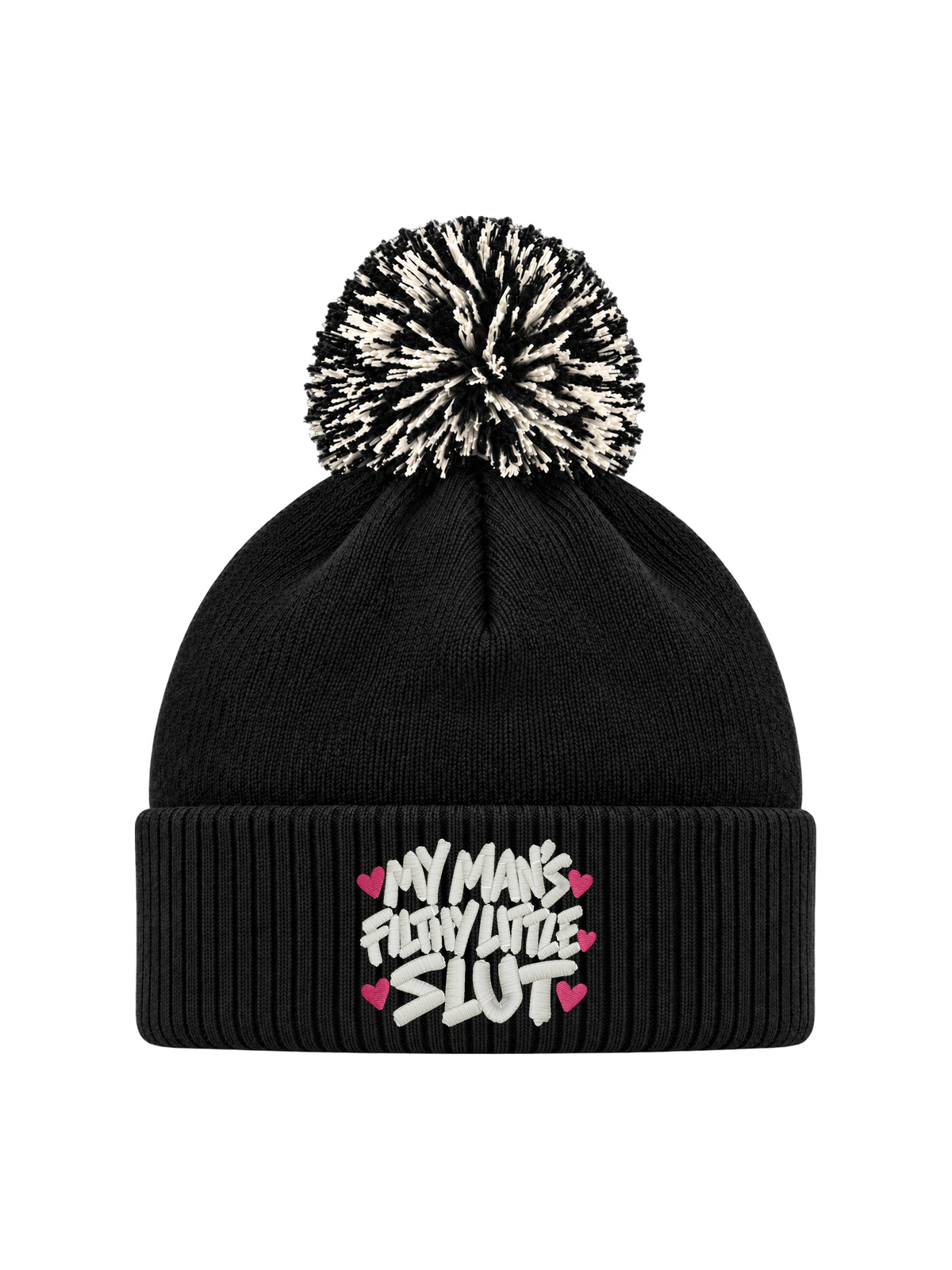My Man’s Filthy Little Slut – Svart Hatitude Snowstar