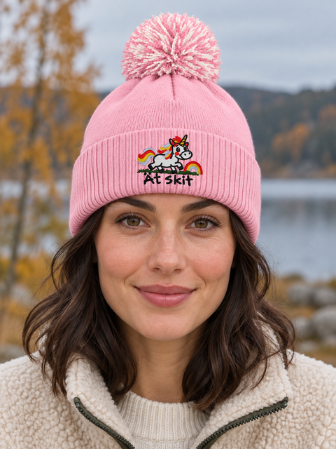 Ät skit – Hatitude Snowstar Rosa på modell