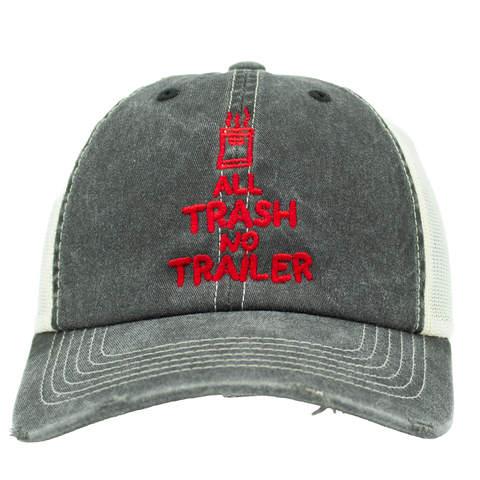 All Trash No Trailer Apex Trucker forfra