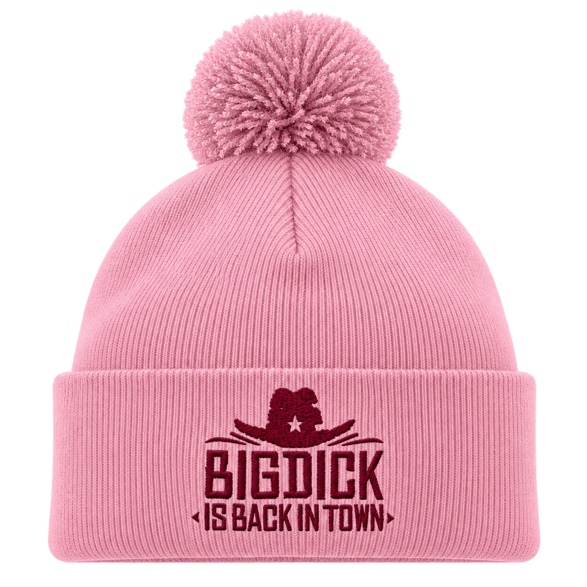 Detaljbilde av Big Dick Is Back In Town på en person
