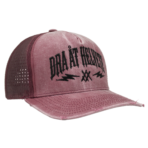 Dra åt helvete rosa Apex Trucker Split sedd från höger