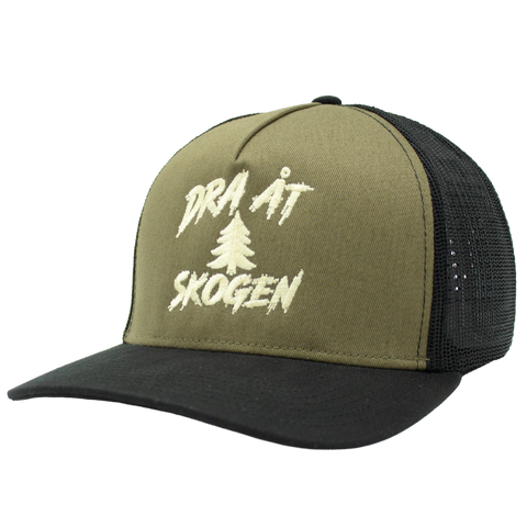 Dra åt skogen Apex Trucker Split sedd från vänster