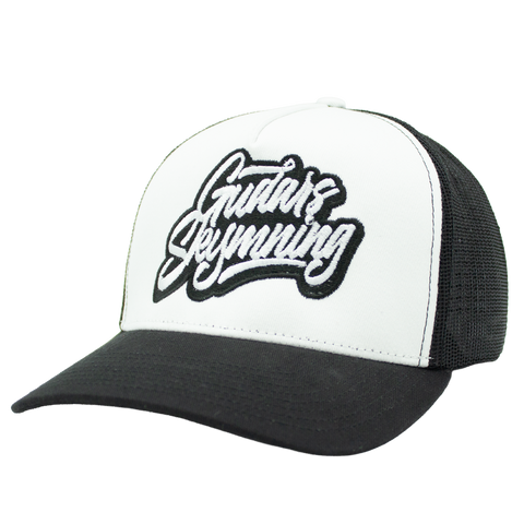 Gudars skymning Apex Trucker Split sedd från vänster
