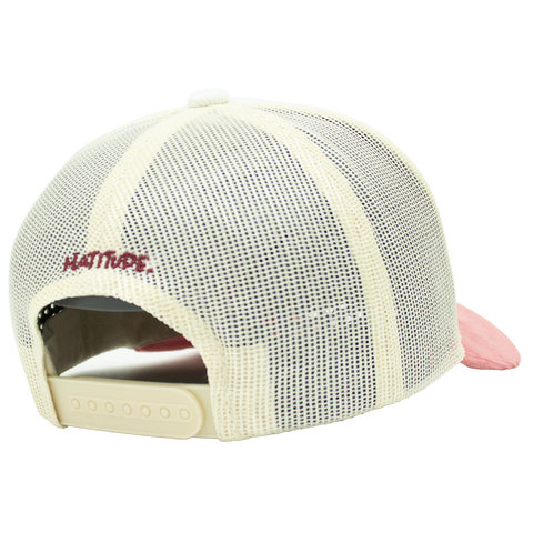Hängpattar & Hembakat rosa trucker bakifrån
