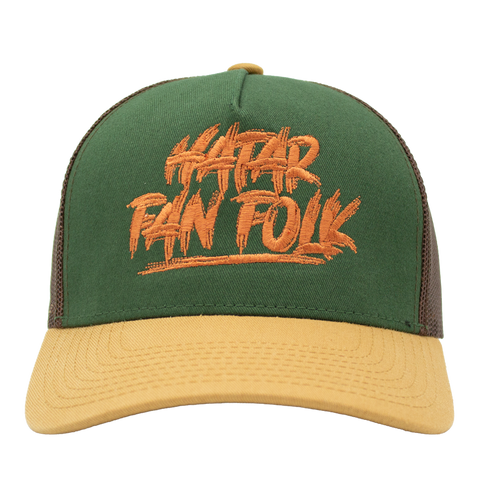 Hatar fan folk Apex Trucker Trés framifrån