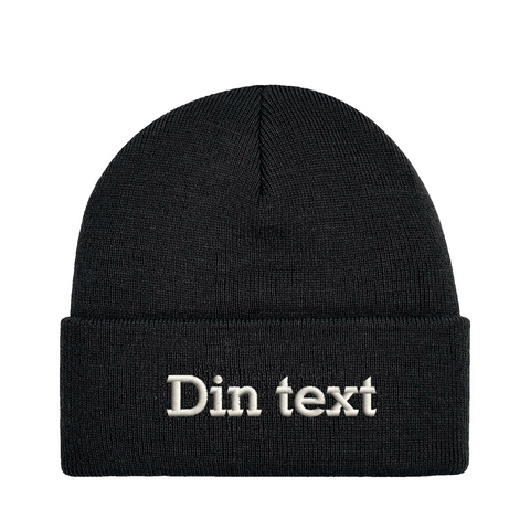 Brodera din egen mössa – direktbrodyr – Cuffed Beanie – produktbild på vit bakgrund