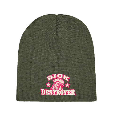 Dick Destroyer – Beanie – produktbild på vit bakgrund