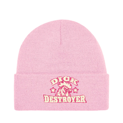 Dick Destroyer – Cuffed Beanie – produktbild på vit bakgrund