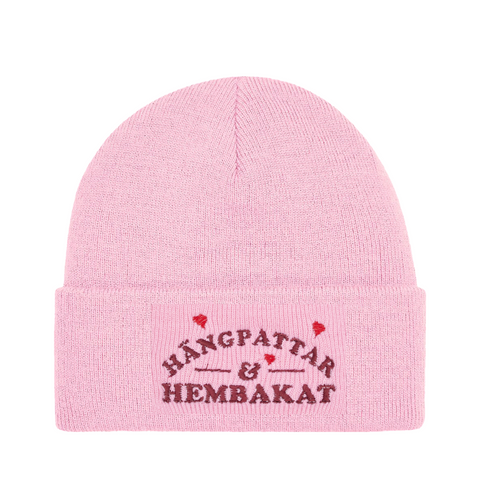 Hängpattar & Hembakat – Cuffed Beanie – produktbild på vit bakgrund