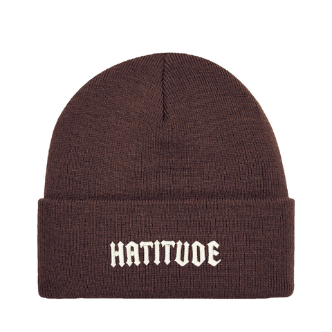 Hatitude – Cuffed Beanie – produktbild på vit bakgrund