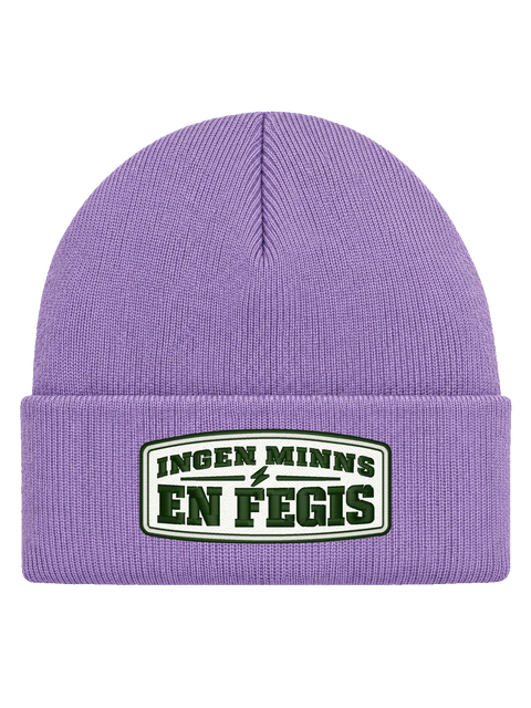Ingen minns en fegis – Lavendel HCB, brodyr 10,5 × 4,79 cm