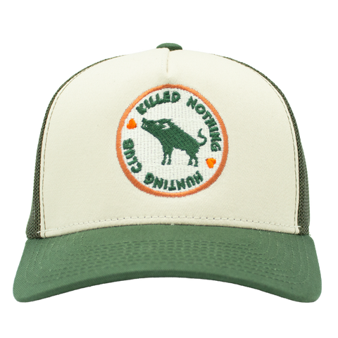 Killed Nothing Hunting Club Apex Trucker framifrån
