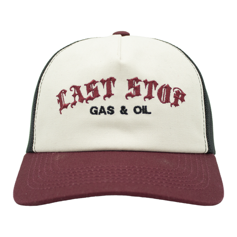 Last Stop Gas & Oil caps forfra