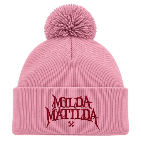 Milda Matilda – Rosa Pom Pom Beanie