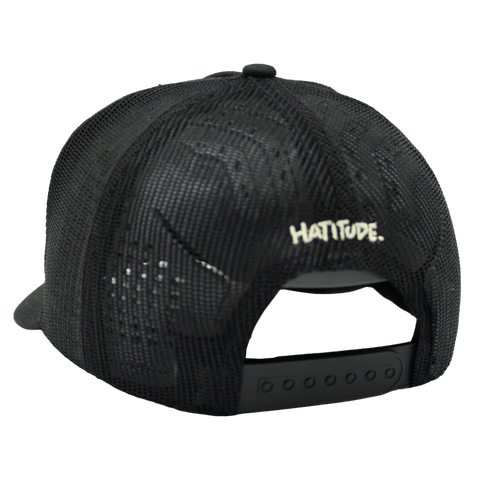 Some People Suck – svart Apex Trucker bakfra