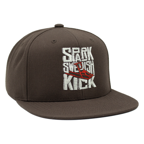 Spark – Swedish Kick brun Mitchell & Ness Original Snapback sedd från höger