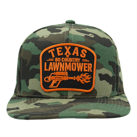 Texas Lawnmower – Go Country-keps framifrån