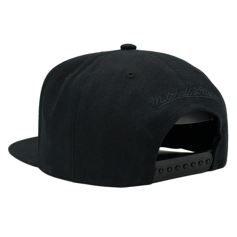 Too Fat To Kidnap svart Mitchell & Ness snapback bakifrån