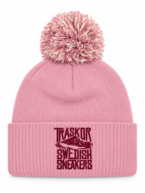 Träskor Swedish Sneakers – Rosa Pom Pom Beanie